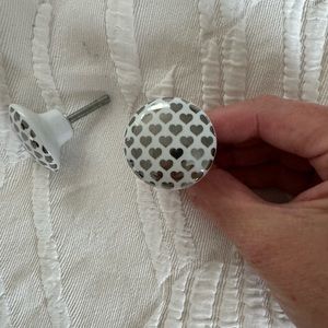Zara heart door knob